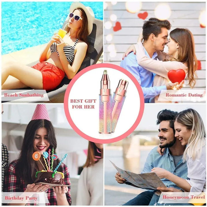 2in1 Electric Eyebrow Trimmer