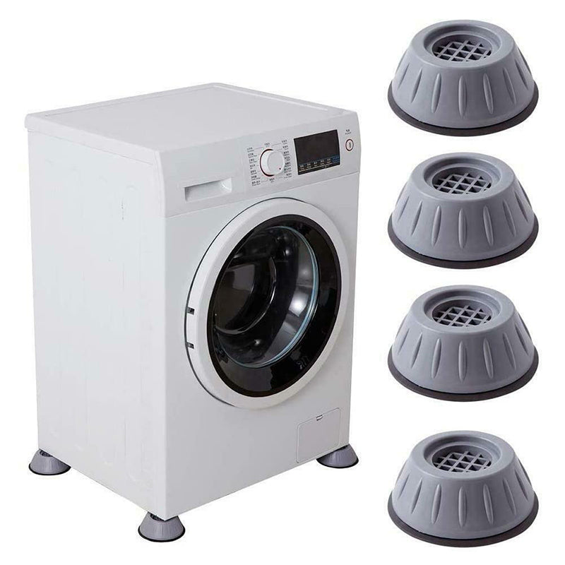 "4Pcs Anti-Vibration Washer Pads – Non-Slip Shock Absorbers"