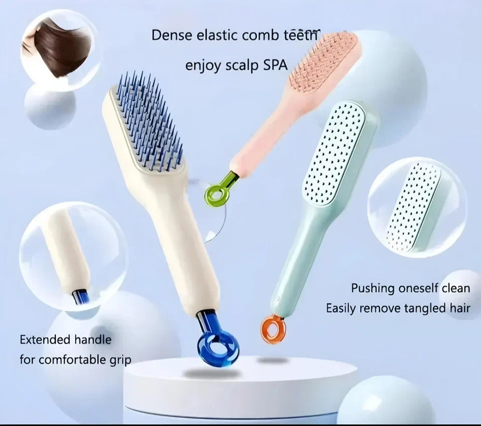 SELF CLEANING HAIR COMBO